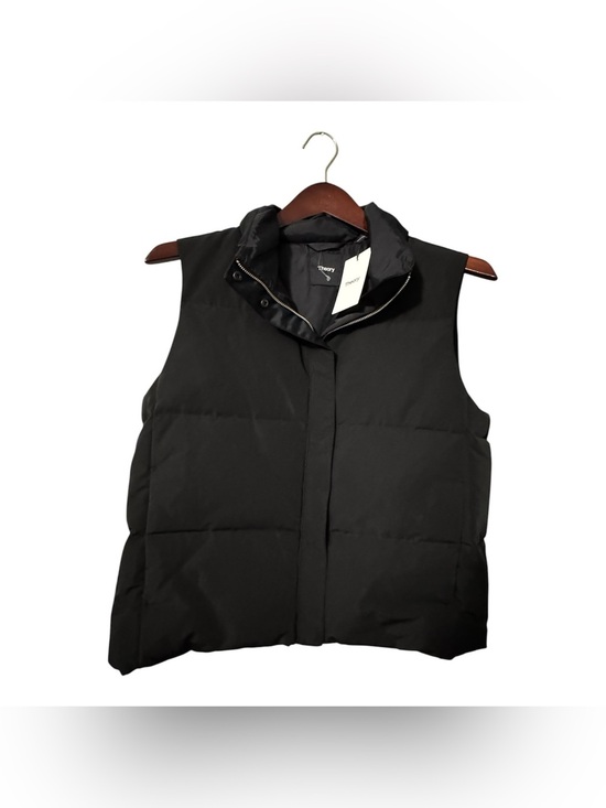 Theory Jackets & Blazers - NWT Theory Shell Down Vest Black Size Medium Puffer Outerwear Renew Poly 2